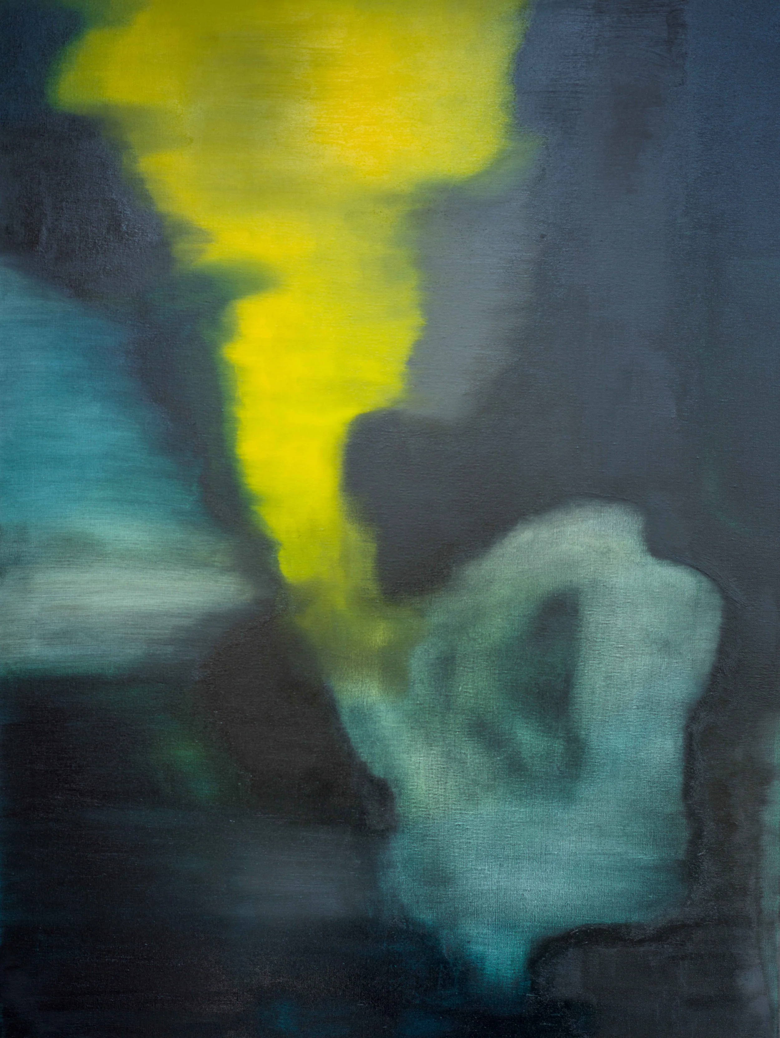 Abstract Oil Paintings — Moody, Atmospheric Series — Alex Z. Wang